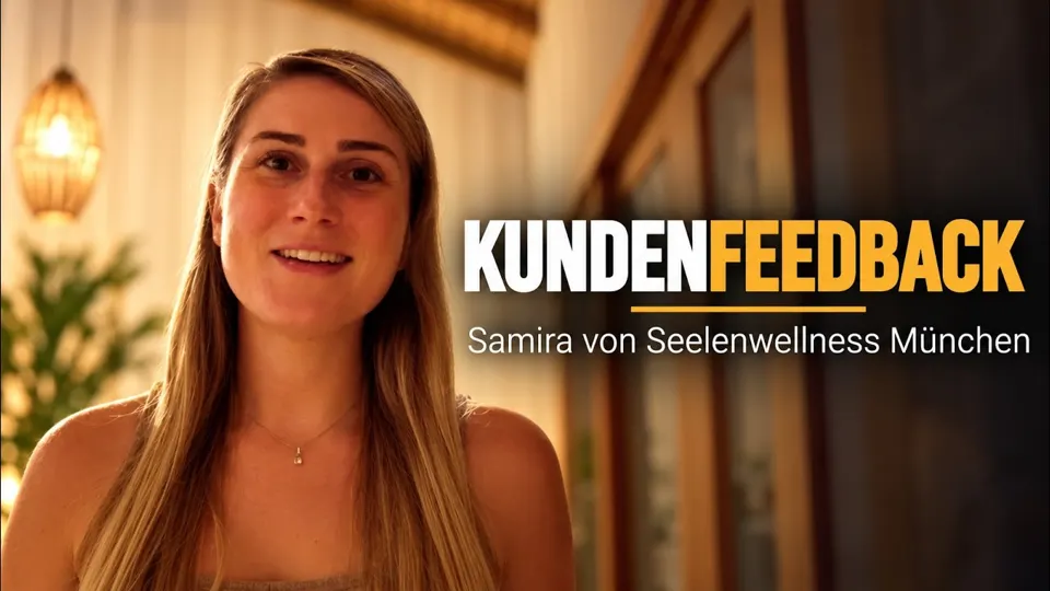 Samira von Seelenwellness München im Video-Kundenfeedback
